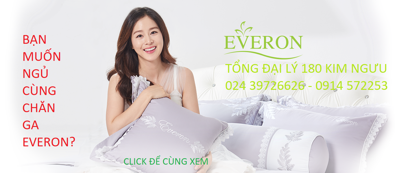 Toàn bộ chăn ga Everon